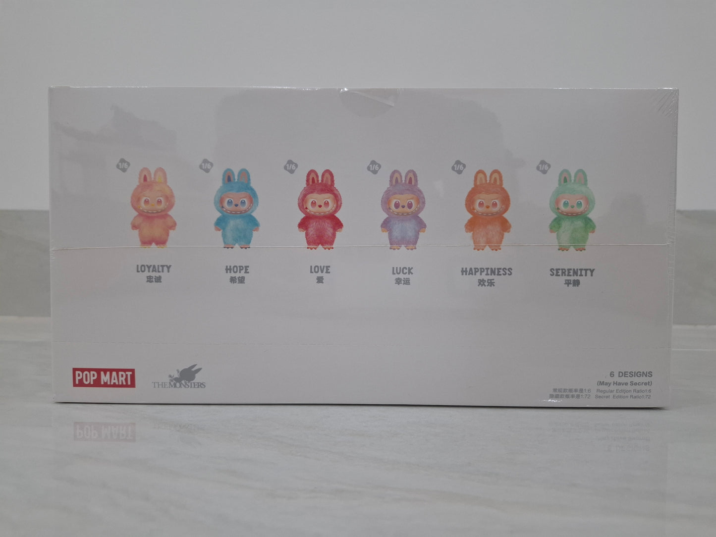 THE MONSTERS Big into Energy Series - Vinyl Plush Pendant Whole Set