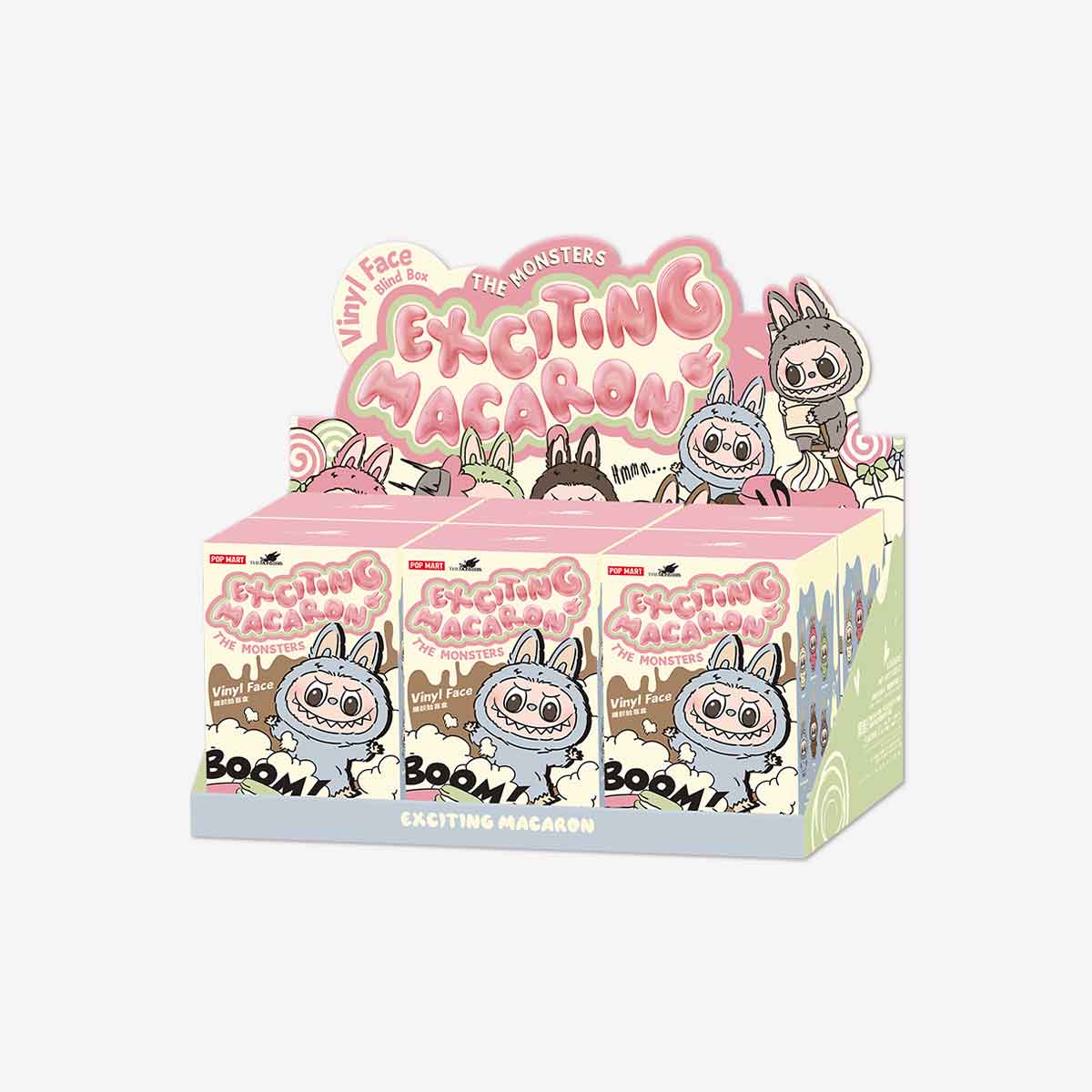 THE MONSTERS - Exciting Macaron Vinyl Face Whole Set