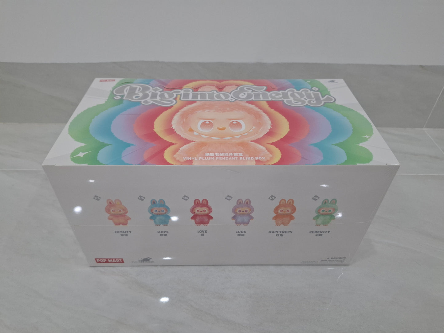 THE MONSTERS Big into Energy Series - Vinyl Plush Pendant Whole Set