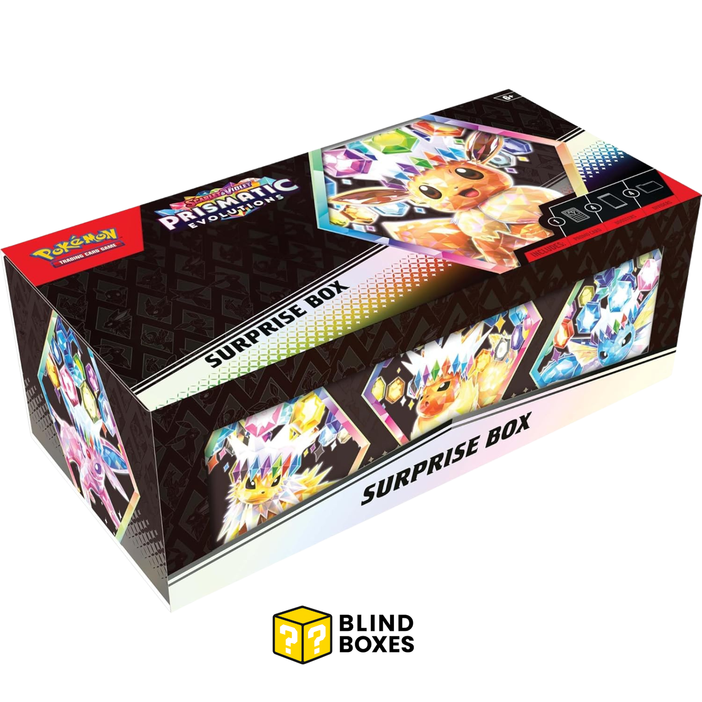 Pokémon Trading Card Game: Crimson &amp; Purple – Black Lightning Elite Trainer Box